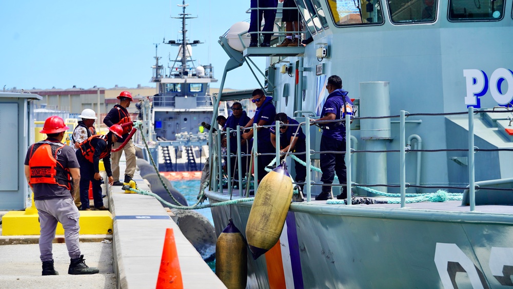 Op Irensia Ships Arrival