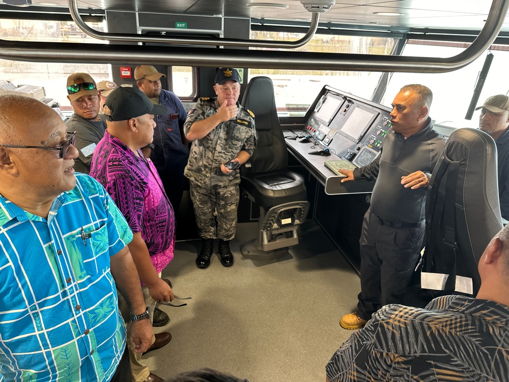 Micronesian Islands Forum Visits Op Irensia