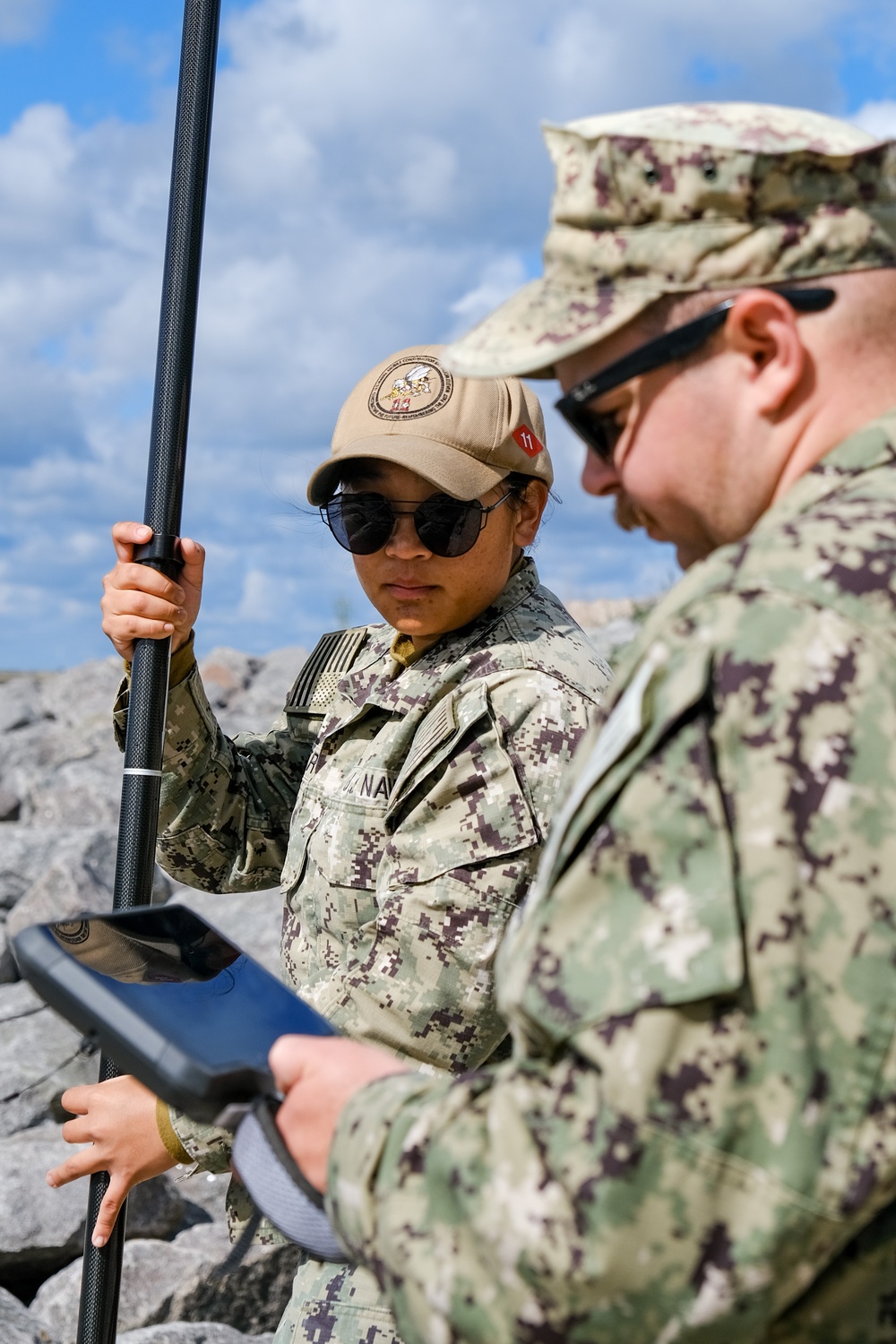 NMCB 11 Surveys for BALTOPS 24