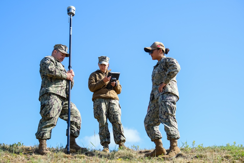 NMCB 11 Surveys for BALTOPS 24