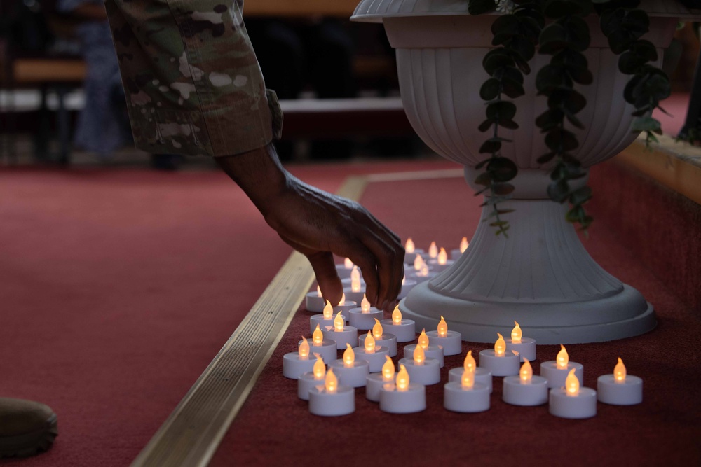 Kaiserslautern Military Community honors life of SrA Fortson during memorial service