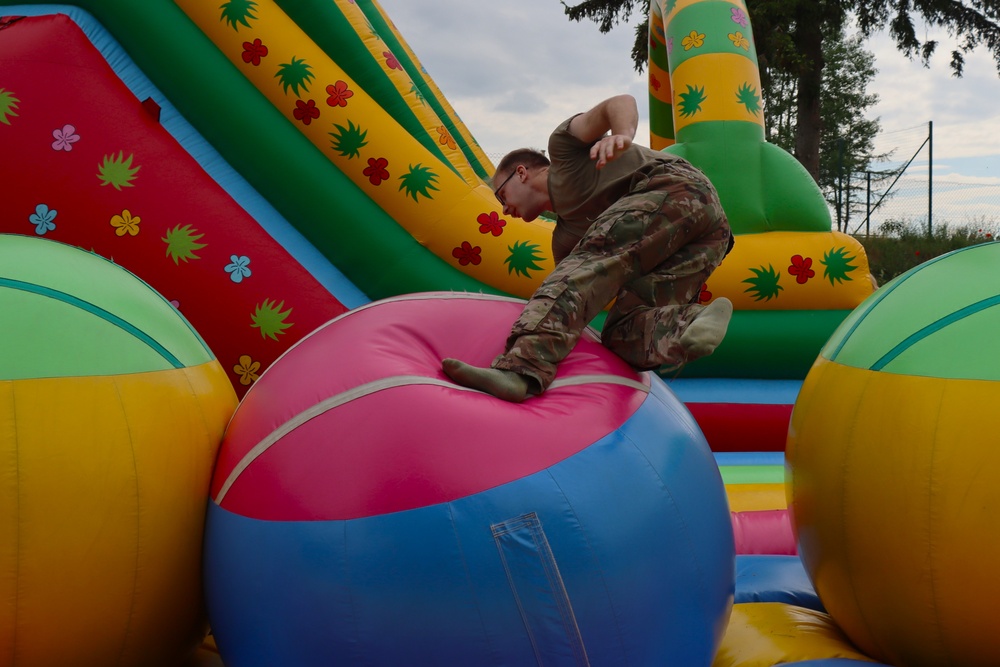 Bravo Co., 2-12 Cav. Regt. attends Polish children's day event