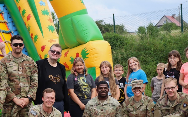 Bravo Co., 2-12 Cav. Regt. attends Polish children's day event
