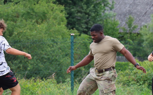 Bravo Co., 2-12 Cav. Regt. attends Polish children's day event