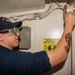 USS Ronald Reagan (CVN 76) Sailors conduct  routine maintenance