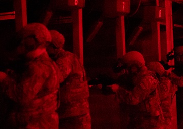 Security Forces Night Firing Qualification Course