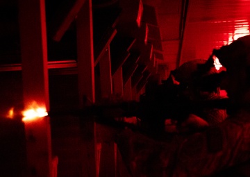 Security Forces Night Firing Qualification Course