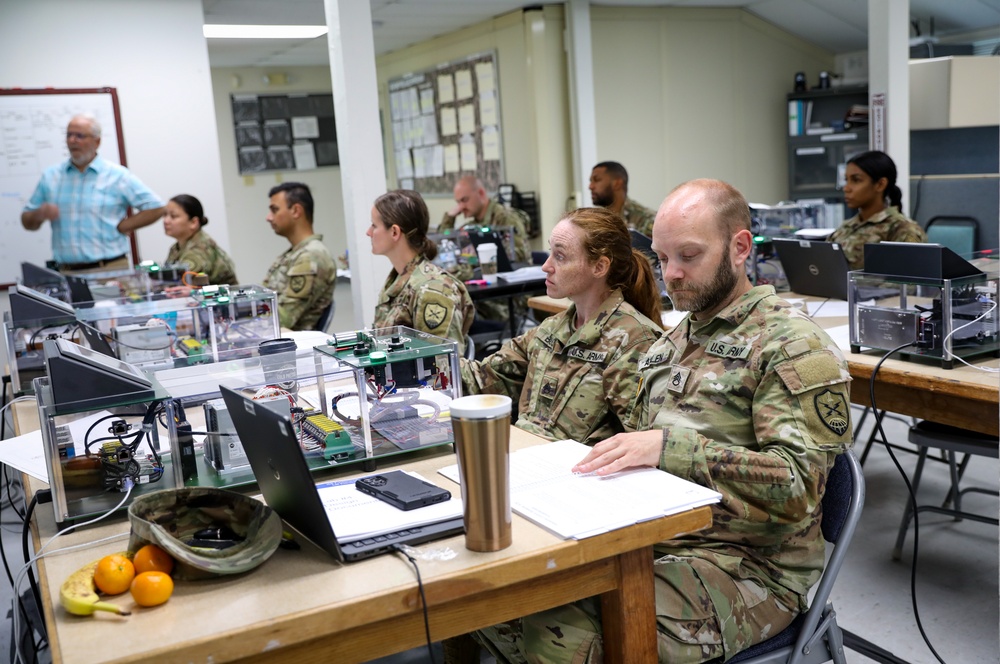National Guardsmen Train During Cyber Shield 2024