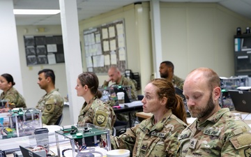 National Guardsmen Train During Cyber Shield 2024