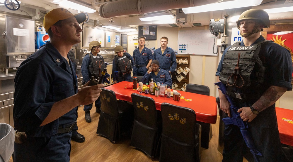 DDG 115 ANTI-TERRORISM TRAINING DRILL