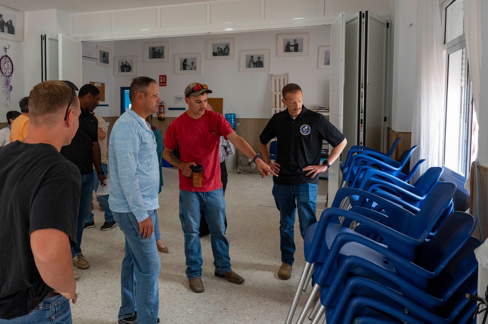 NMCB 11 Sailors Finish Renovation Project in Rota, Spain