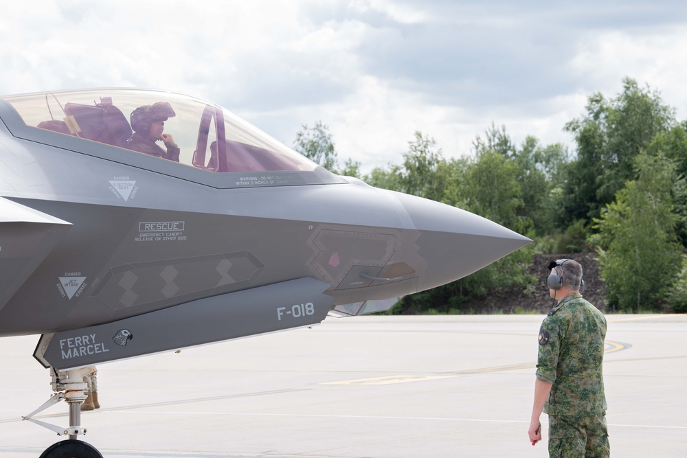 USAFE hosts first-ever basic fighter maneuver exercise at Ramstein