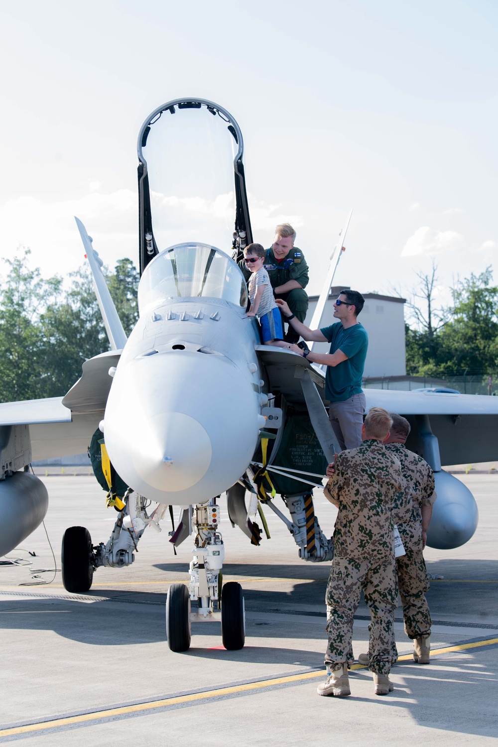 USAFE hosts first-ever basic fighter maneuver exercise at Ramstein