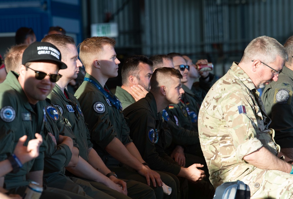 USAFE hosts first-ever basic fighter maneuver exercise at Ramstein