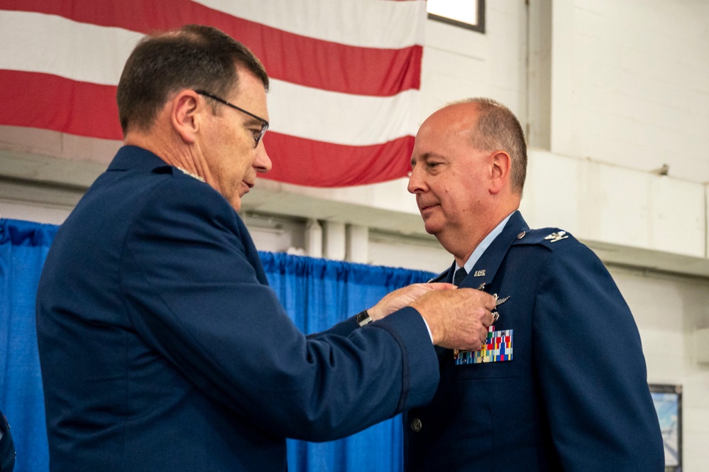 U.S. Air Force Col. Michael Adamitis retires from the New York Air National Guard