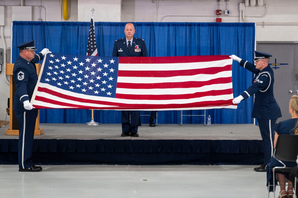 U.S. Air Force Col. Michael Adamitis retires from the New York Air National Guard