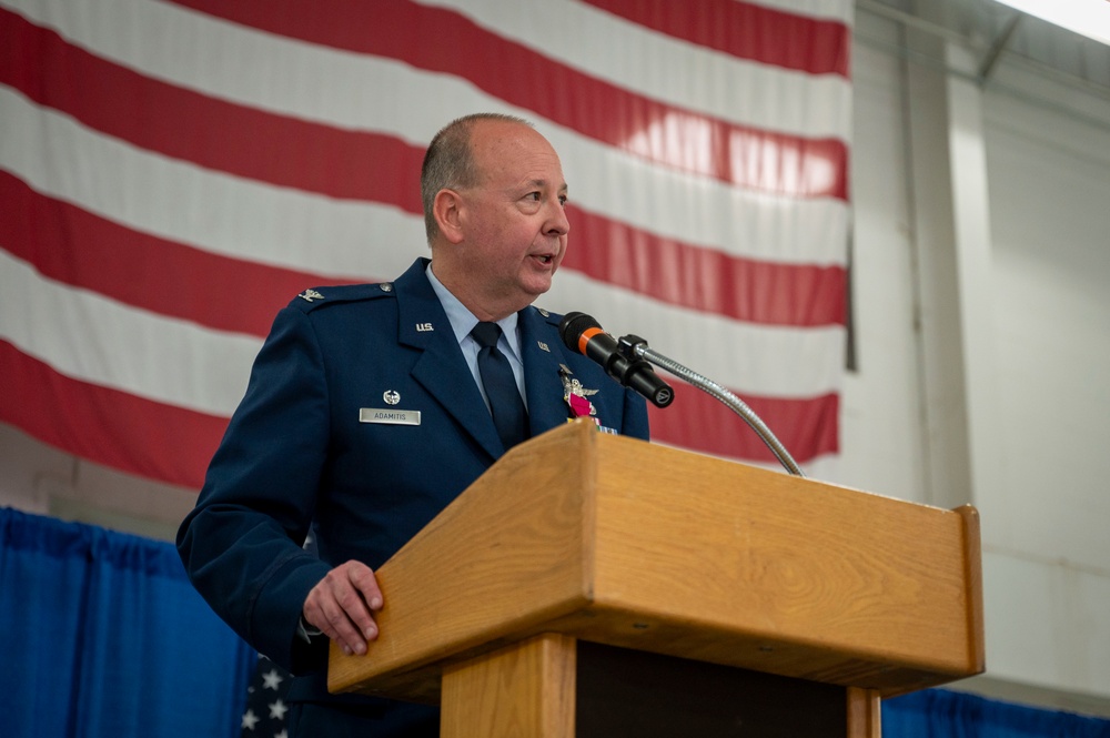 U.S. Air Force Col. Michael Adamitis retires from the New York Air National Guard