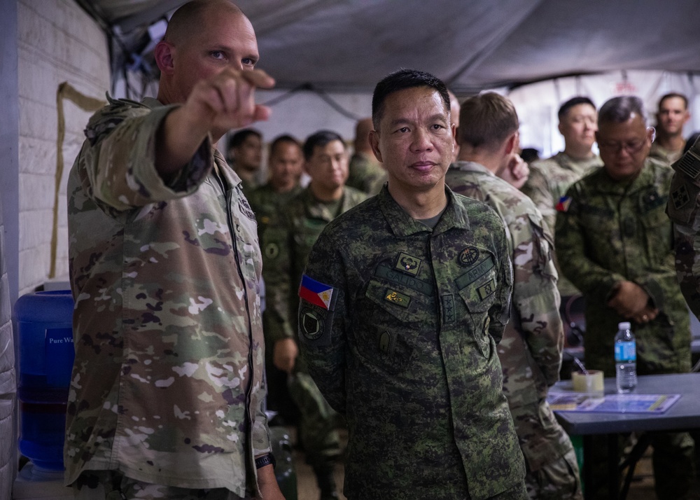 JPMRC-X | Philippines Army Lt. Gen. Roy M. Galido visit to JOC and AAR