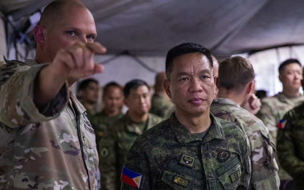 JPMRC-X | Philippines Army Lt. Gen. Roy M. Galido visit to JOC and AAR