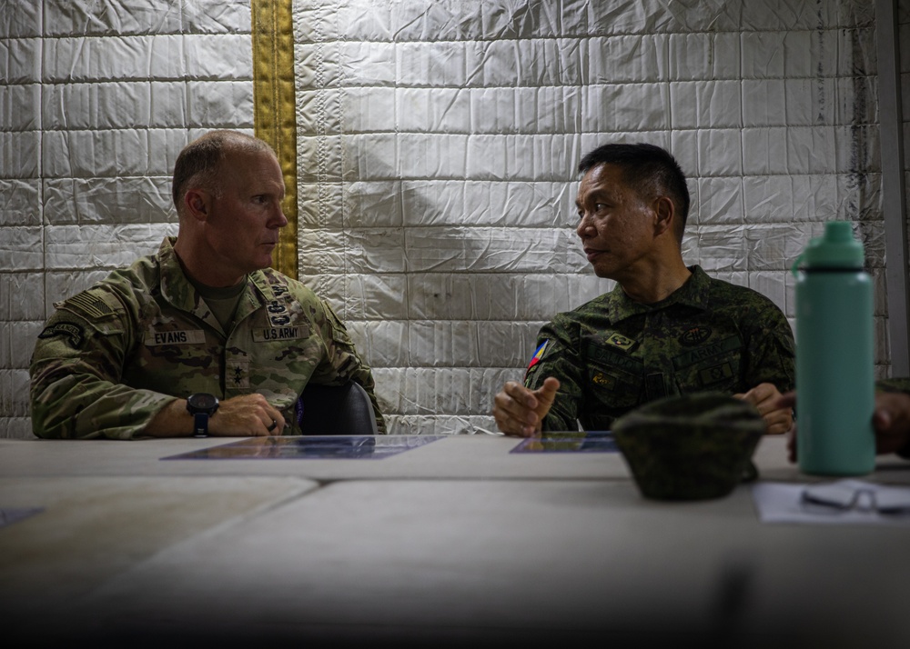 JPMRC-X | Philippines Army Lt. Gen. Roy M. Galido visit to JOC and AAR