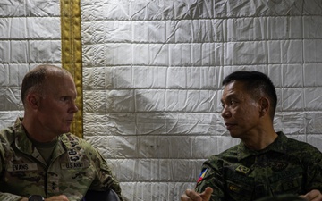 JPMRC-X | Philippines Army Lt. Gen. Roy M. Galido visit to JOC and AAR