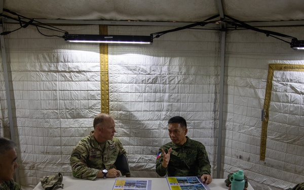 JPMRC-X | Philippines Army Lt. Gen. Roy M. Galido visit to JOC and AAR