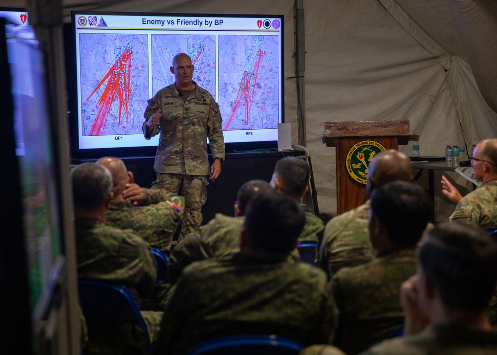 JPMRC-X | Philippines Army Lt. Gen. Roy M. Galido visit to JOC and AAR