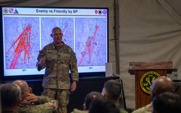 JPMRC-X | Philippines Army Lt. Gen. Roy M. Galido visit to JOC and AAR