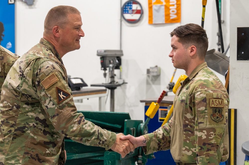 379th EMXS Airmen recognized for expedited repair of damaged KC-135