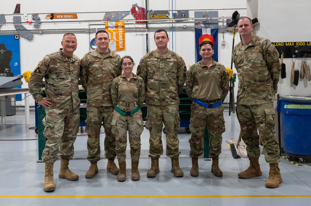 379th EMXS Airmen recognized for expedited repair of damaged KC-135