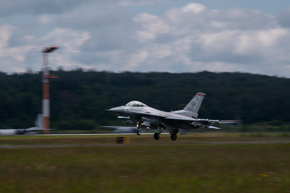 USAFE hosts first-ever basic fighter maneuver exercise at Ramstein