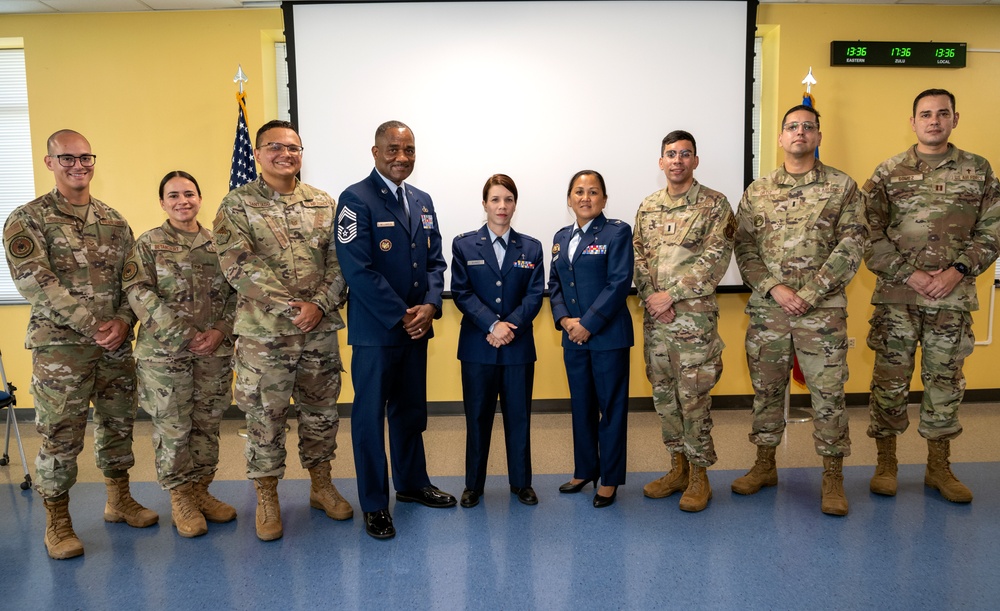 Chaplain Alvarez Promotion and Award Ceremony