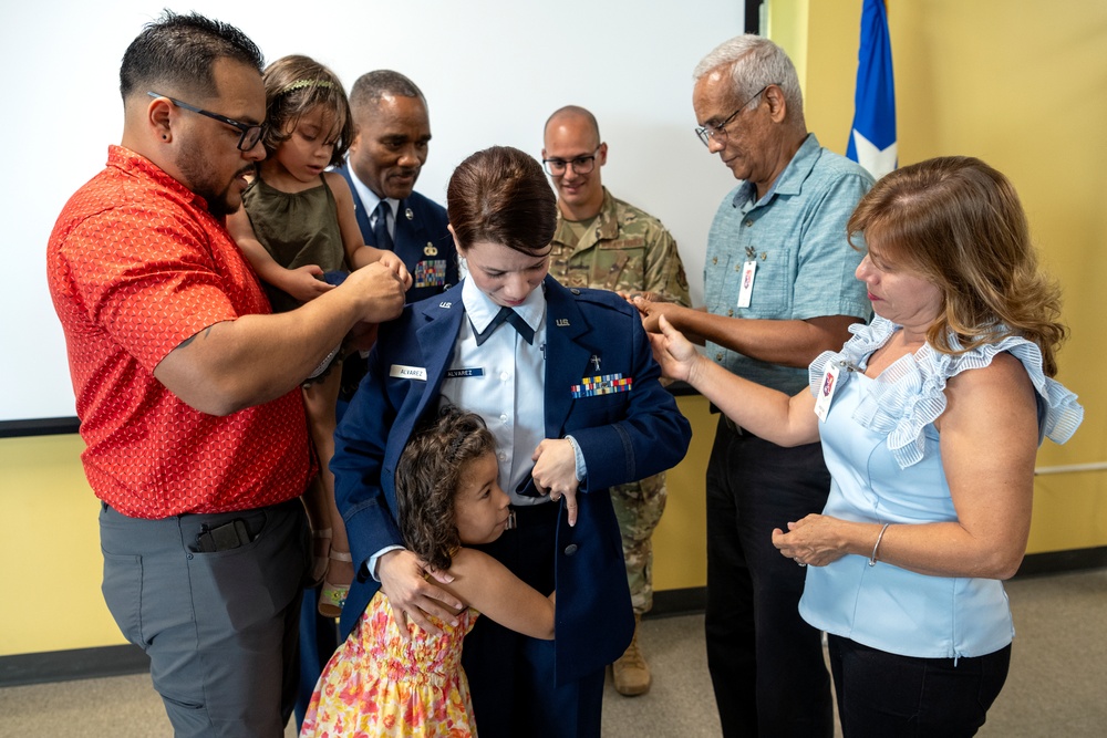 Chaplain Alvarez Promotion and Award Ceremony