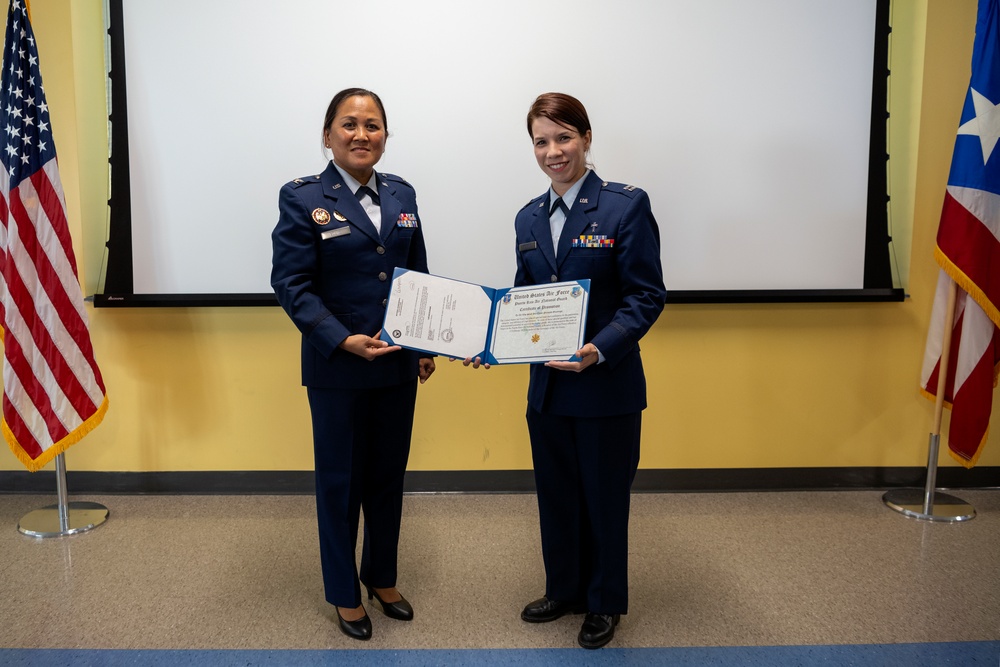 Chaplain Alvarez Promotion and Award Ceremony