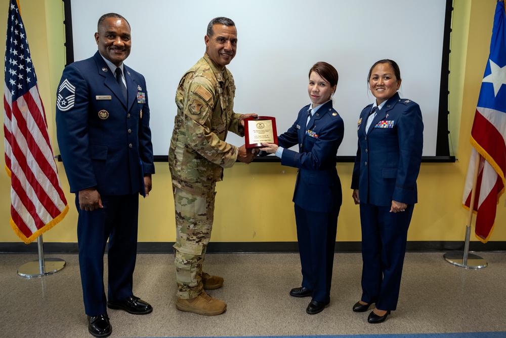 Chaplain Alvarez Promotion and Award Ceremony