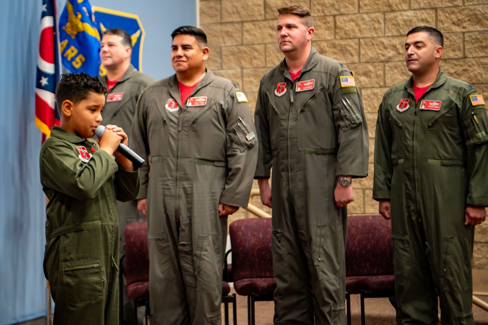 Nappo assumes command of 121st Air Refueling Squadron