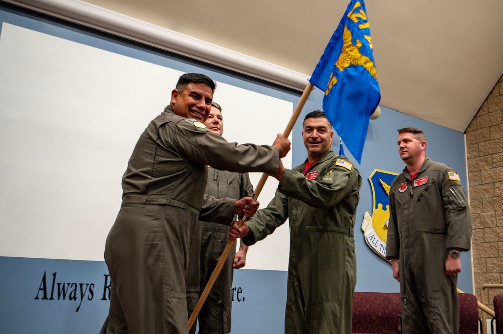 Nappo assumes command of 121st Air Refueling Squadron