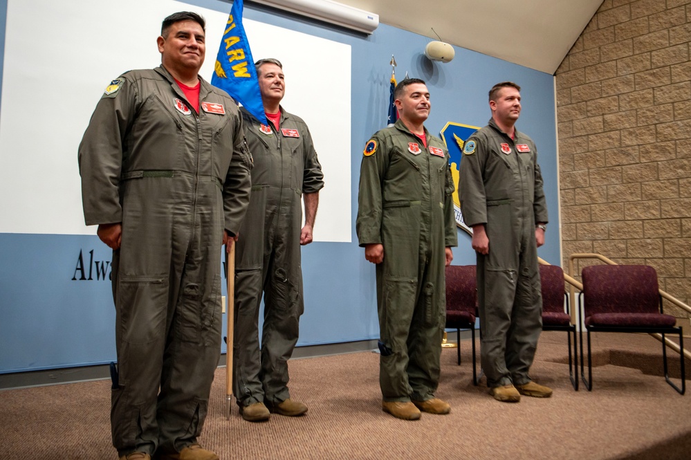 Nappo assumes command of 121st Air Refueling Squadron