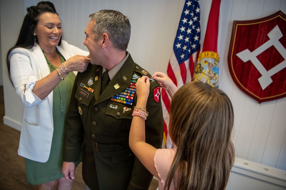 Col. Buckley promotion