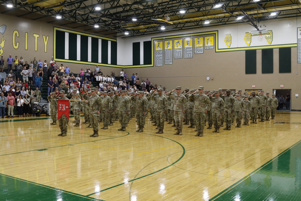 B Co., 766th Brigade Engineer Battalion Mobilizes for U.S. Central Command Mission