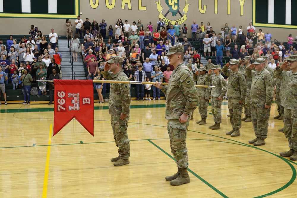 B Co., 766th Brigade Engineer Battalion Mobilizes for U.S. Central Command Mission