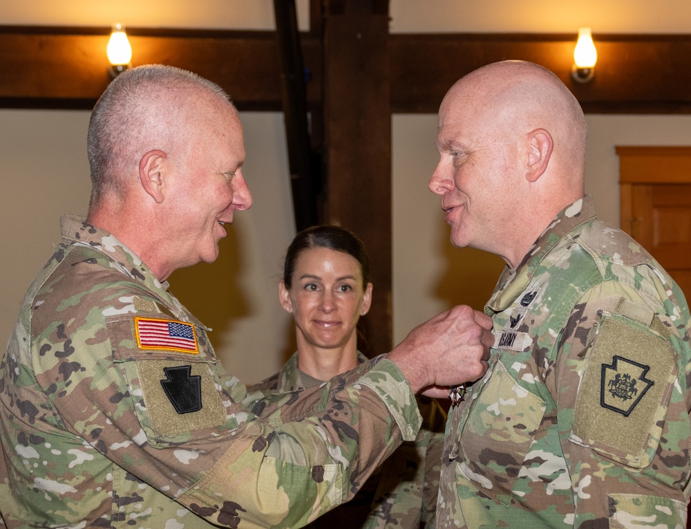 Pa. Army National Guard Chief of Staff retires after more than 25 years of service