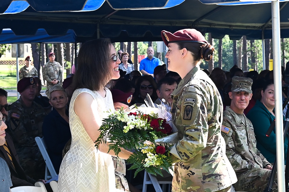 Flowers for Maj. Gen. Gardner's wife