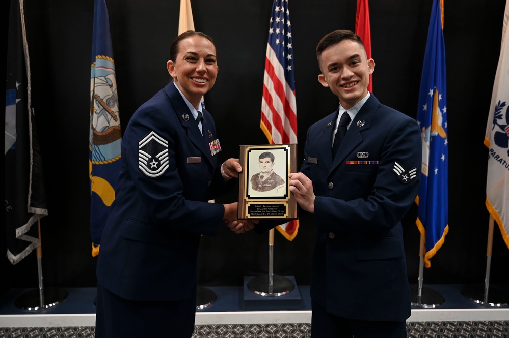 Airman Leadership School Class 24-C Graduation