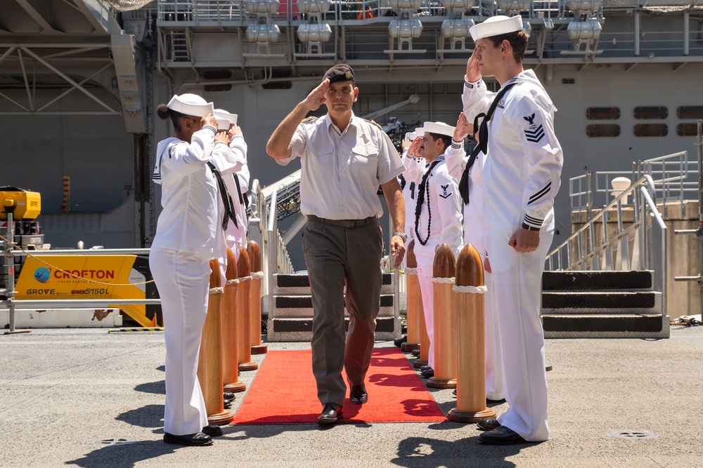 Austrian Deputy Chief of Defense Visits Ford
