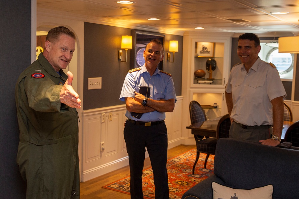 Austrian Deputy Chief of Defense Visits Ford