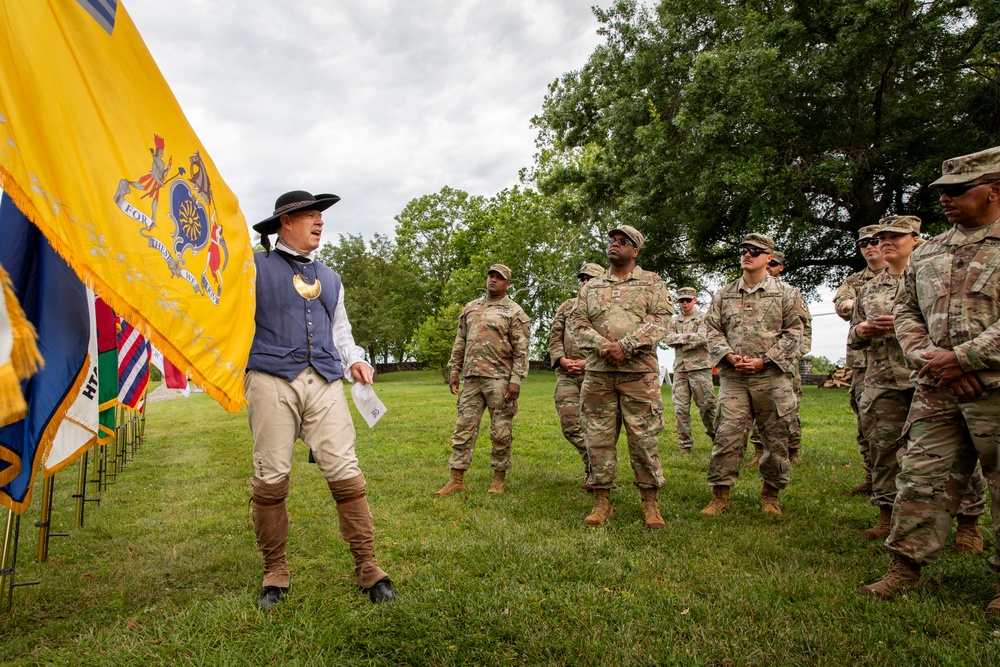 Kentucky guardsmen supports Harrodsburg anniversary