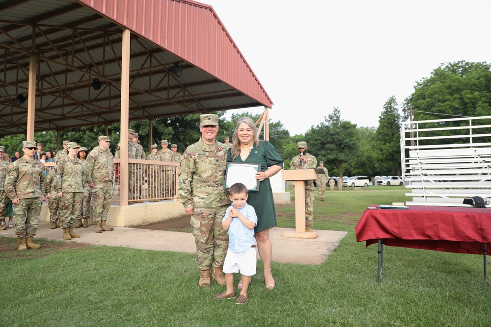 4th Battalion, 3rd Air Defense Artillery Regiment Change Of Command Ceremony