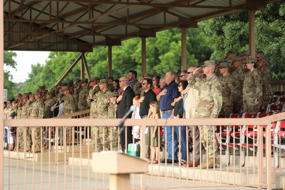 4th Battalion, 3rd Air Defense Artillery Regiment Change Of Command Ceremony