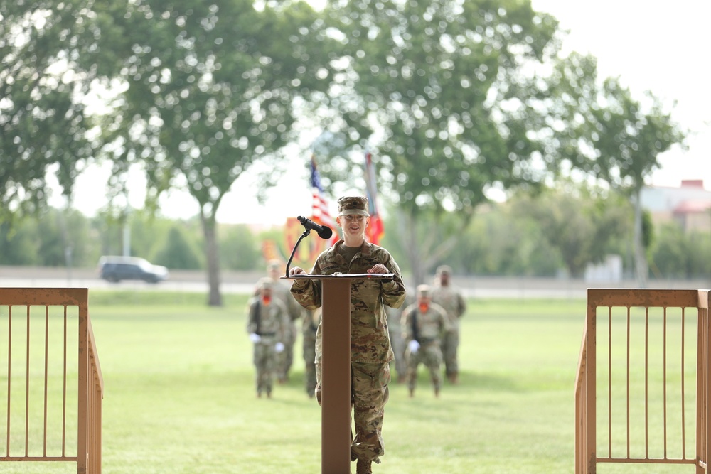 4th Battalion, 3rd Air Defense Artillery Regiment Change Of Command Ceremony